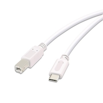 Кабель для USB-C — USB-B, принтер для ноутбука/MacBook и т. д.