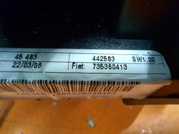 фото thumb №6, Fiat albea 04-12 перемикач комбінований 735360413
