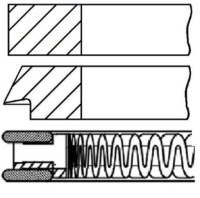 Кільця поршневі std renault clio dacia 0.9tce Ціна, фото thumb