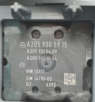 фото thumb №10, Панель контролер команда mercedes glc w253