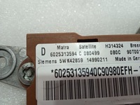 фото thumb №11, Renault espace модуль датчик подушка безпеки боковий 5wk42859