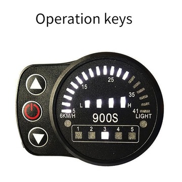 Дисплей E-Bike для дисплея KT-LED900S,
