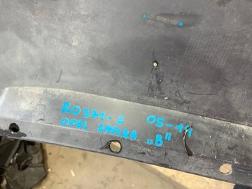 фото thumb №9, Opel zafira b 05-14 спойлер планка накладка бампера зад задня