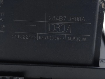 фото thumb №7, Renault koleos рамка / модуль предохранителей 2.0 dci 4x4 дизель 284b7-jy00a