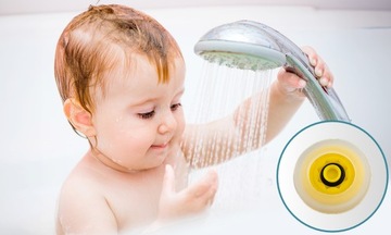 Ограничитель расхода воды ДУШ. Редуктор для насадки душа.