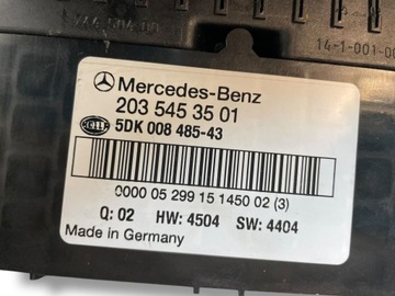 фото thumb №7, Mercedes-benz c w203 2005 модуль управление sam 2035453501