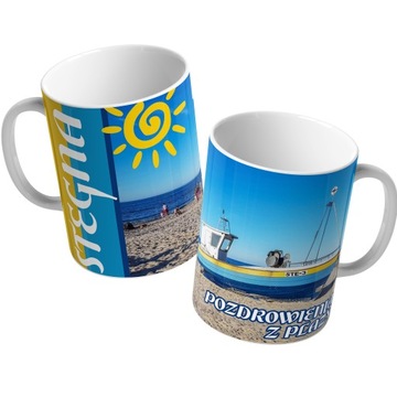 КРУЖКА Подарочная STEGNA BEACH Привет от STEGNA