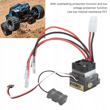 фото thumb №10, Водонепроникний контролер szczotkowy esc 360a rc car 1/10