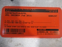 фото thumb №5, Замок запалювання ключ opel insignia a 2.0cdti