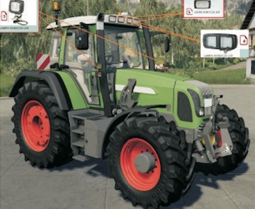 Светодиодный рабочий фонарь Fendt Massey Ferguson Case КАЧЕСТВО
