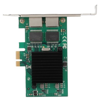 Двухпортовая сетевая карта Gigabit Ethernet PCI-E