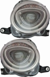 фото thumb №1, Фари лампи fiat 500 c abarth '07- kpl depo