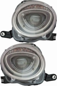 фото thumb №1, Фари лампи fiat 500 c abarth kpl l+p