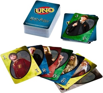 UNO CARDS ГАРРИ ПОТТЕР ВОЛШЕБНАЯ КАРТОЧНАЯ ИГРА ДЛЯ ВСЕЙ СЕМЬИ