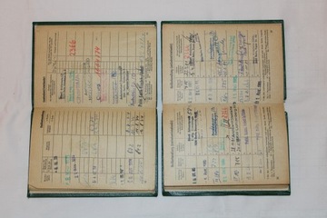Wehrpass, Ausweis, Arbeitsbuch dokumenty DDR