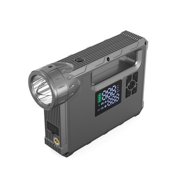CHOETECH JUMP STARTER БУСТЕРНЫЙ КОМПРЕССОРНЫЙ НАСОС POWERBANK 8000 мАч ФАКЕЛ
