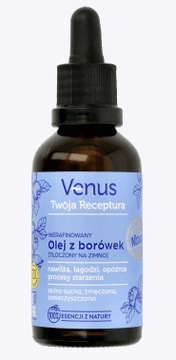 VENUS NATURE ЧЕРНИЧНОЕ МАСЛО ДЛЯ СОСУДИСТОЙ КОЖИ
