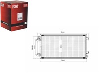 фото thumb №1, Конденсатор конденсатор кондиционера master 1.9dti 03- hart