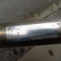 Citroen ds7 1.5 труба вихлопна гасник Оригінал, фото thumb