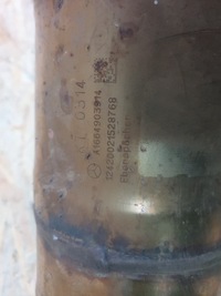 фото thumb №6, Mercedes ml gl w166 катализатор dpf a1664903914