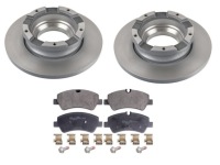 фото thumb №1, Тормозные диски тормозные тормозные колодки задняя задние ford tourneo custom transit custom febi