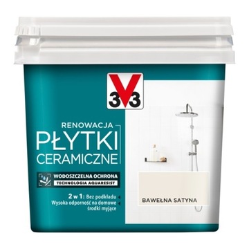 Ремонтная краска V33, настенная плитка из хлопка