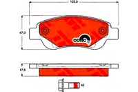 фото thumb №14, Trw gdb1633 набір гальмівних колодок гальмівних, гальма дискові