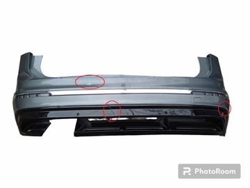 фото thumb №14, Бампер зад задний vw tiguan 2 ii 5na хром 6 pdc