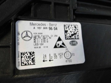 фото thumb №14, Mercedes gle w167 167 лампа лампы led high perform