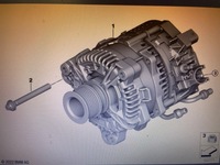 фото thumb №8, Генератор бензин bmw 3 g20 g21 4 g22 g23 g26 5 g60 g61 x3 g45 x6 g06 рестайлінг