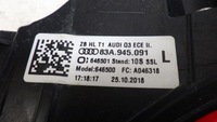 фото thumb №8, Лампа левая задняя задняя audi q3 ii f3 83a945091