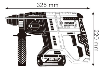 Аккумуляторный перфоратор SDS Plus 18 В Bosch 2J GBH 180-LI 850 Вт