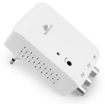 Усилитель сигнала DVB-T2 для 2 антенн ТВ-декодера FM-антенны