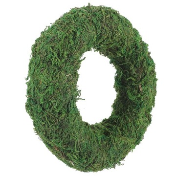 Кольцо из мха своими руками, гирлянда из мхового венка с