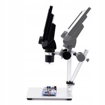 MIKROSKOP CYFROWY x1200 KAMERA 12MP WYŚWIETLACZ MATA ZESTAW 6 PĘSET