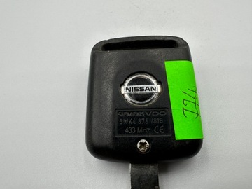 фото thumb №7, Ключ ключ pilot nissan micra k12 almera navara 5wk4876/818 pcf7946