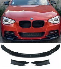 фото thumb №15, Спліттер накладка бампера bmw f20 f21 2010-2015 чорний блиск m набір