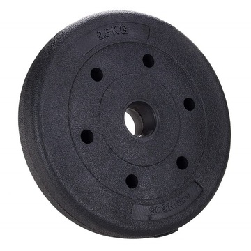 OBCIĄŻENIE ZESTAW TALERZE 2x2,5kg OBCIĄŻENIA KOMPOZYTOWE BITUMICZNE 29mm
