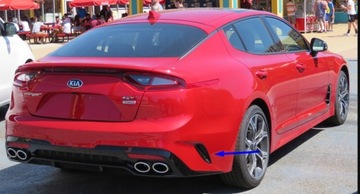 фото thumb №9, Kia stinger gt решітка заглушка бампера права зад bz/a30