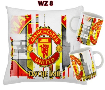 KUBEK + PODUSZKA dla kibica MANCHESTER UNITED F.C