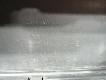 CT-301 VW PASSAT B8 Лифт переднего бампера 3G0807221E