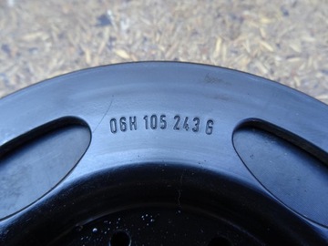 фото thumb №9, Audi a3 8p golf vi gti 2.0 tsi tfsi caw cawb ccz колесо ременное 06h105243g