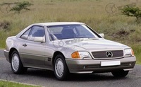 фото thumb №2, Стекло задняя mercedes sl r129 roadster 1989- normalny крыша