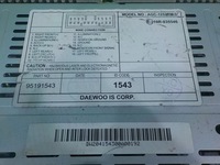 фото thumb №5, Chevrolet spark m300 ii 1.0 b 12r 5d радио cd 95191543