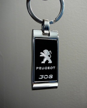 БРЕЛОК PEUGEOT + брелок с гравировкой