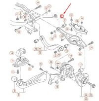 фото thumb №5, Audi a1 8x rear lower wishbone управление arm 5q0505311d