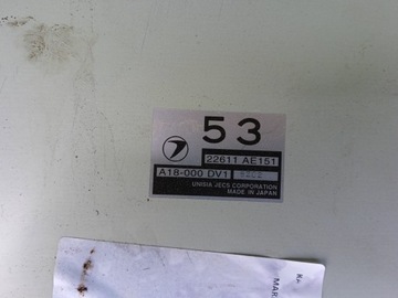 фото thumb №6, Компьютер двигателя 22611ae151 subaru legacy iii