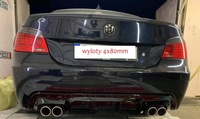 фото thumb №9, Гаситель выхлоп спортивный bmw 5 e60 e61 2,0d 2,5d 3,0d m5 4x90mm