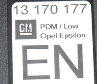 фото thumb №2, Модуль двері opel signum vectra c 13170177 en + pin