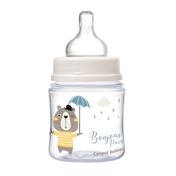 CANPOL ANTI-COLIC BOTTLE 120ML соска 0м+ ПАРИЖ